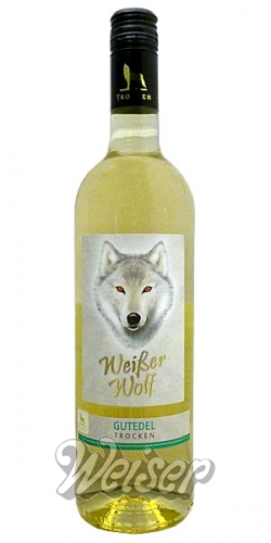 Wein / Deutschland / Baden / Wolfenweiler Weißer Wolf 0,75 ltr. Gutedel  trocken 2022