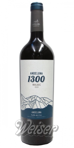 Wein / Argentinien / Andeluna 1300 Malbec 2021 0,75