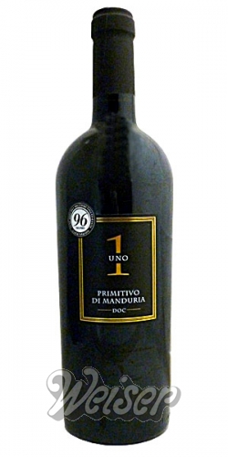 Wein / Italien / Apulien / Uno 1 Primitivo di Manduria 2022 0,75