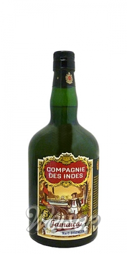 Rum & Rumspirituosen / Compagnie Des Indes Jamaica 0,7 ltr. Navy Strength 57 %