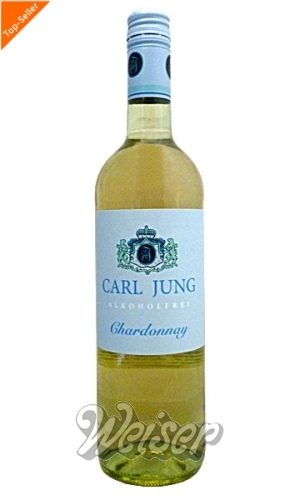Ohne Alkohol... / Carl Jung Chardonnay, feinherb alkoholfrei 0,75 | Alkoholfreie Weine & Sekte