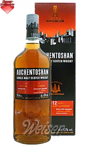 / Schottland 12 0,7 Jahre / Auchentoshan Whisky / Lowlands