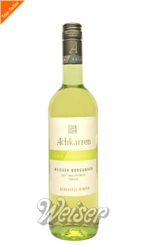 Wein / Deutschland / Baden / WG Achkarren Weisser Burgunder trocken 2022  0,75