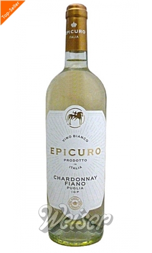 / 0,75 Italien Fiano, 2022 - Puglia Chardonnay / Epicuro Wein / Apulien